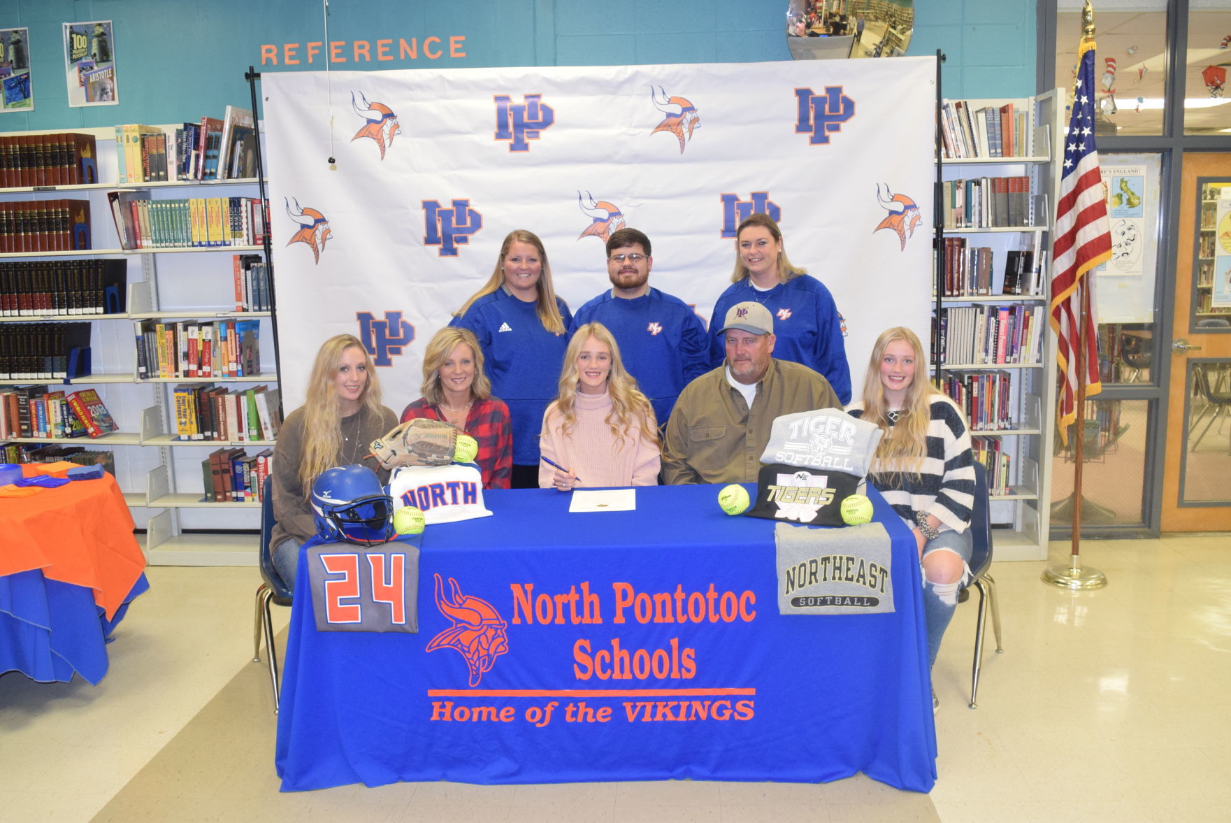North Pontotoc's Gates signs with Northeast softball